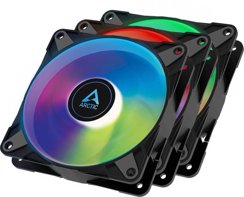 ARCTIC P12 PWM PST A-RGB 0dB - Value Pack - case fan